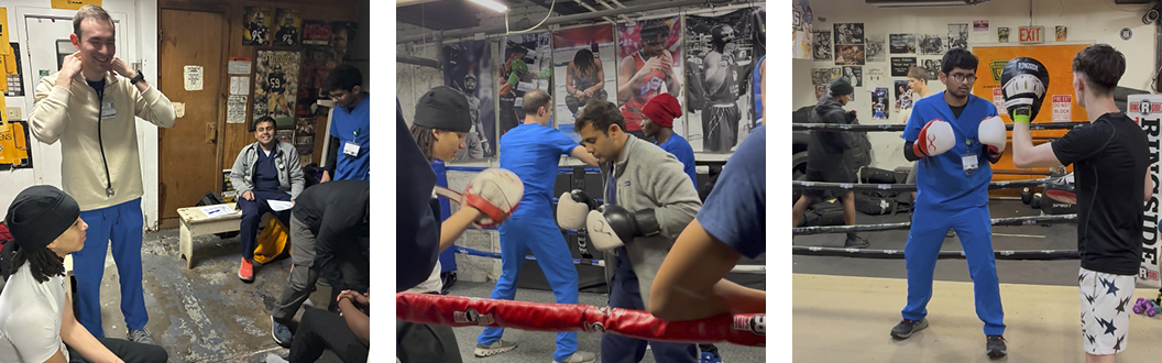 AHN TRIUMPHS program resident mentors and high school students