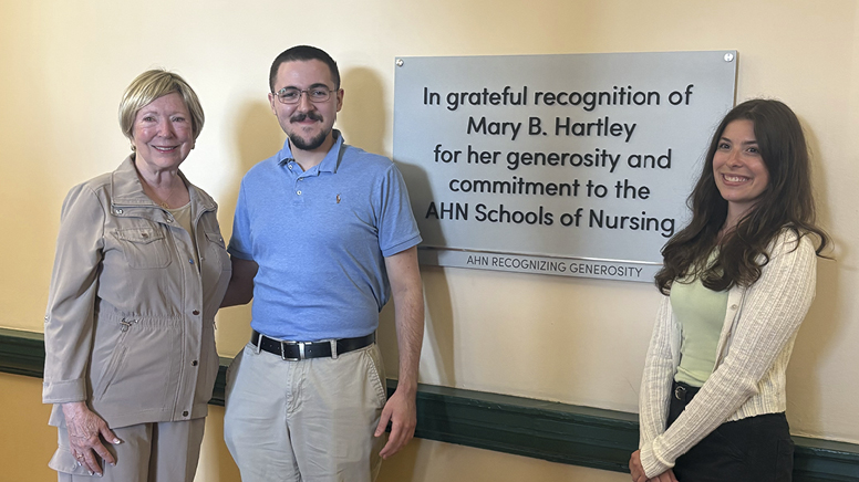Pam Maslany Honored with Plaque Unveiling
