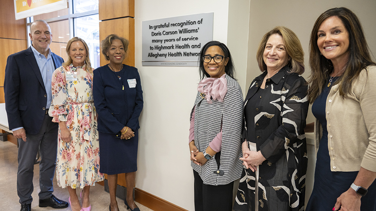 Doris Carson Williams Honored with Plaque Unveiling