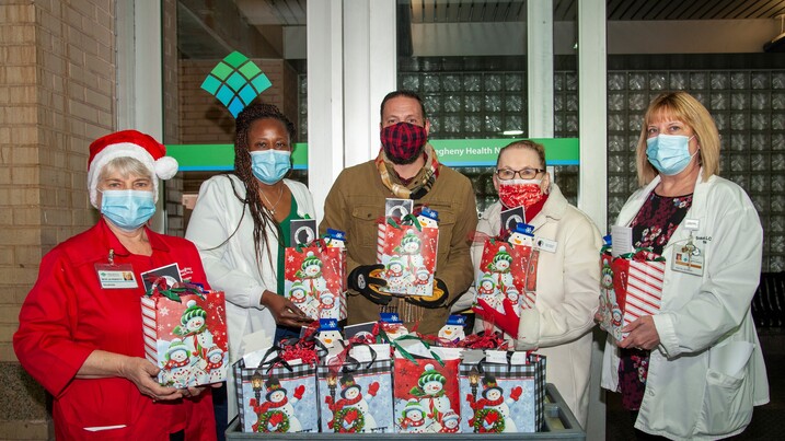 TJBF Donates Gift Baskets to AHN