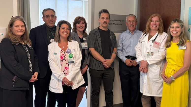 Pam Maslany Honored with Plaque Unveiling