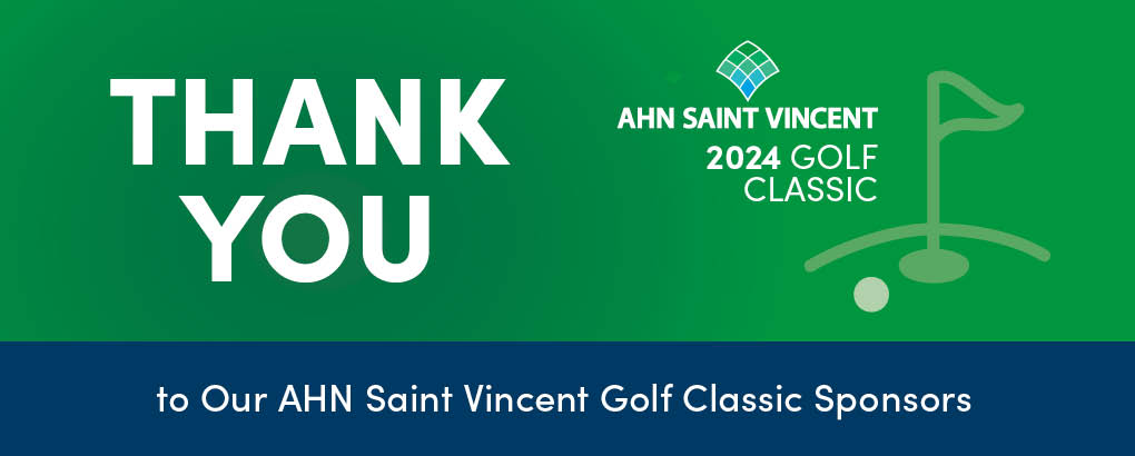 Thank you to our AHN Saint Vincent Golf Classic sponsors