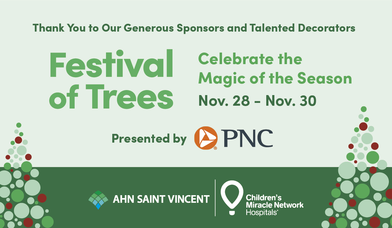 Thank You to Our Festival of Trees Sponsors and Decorators