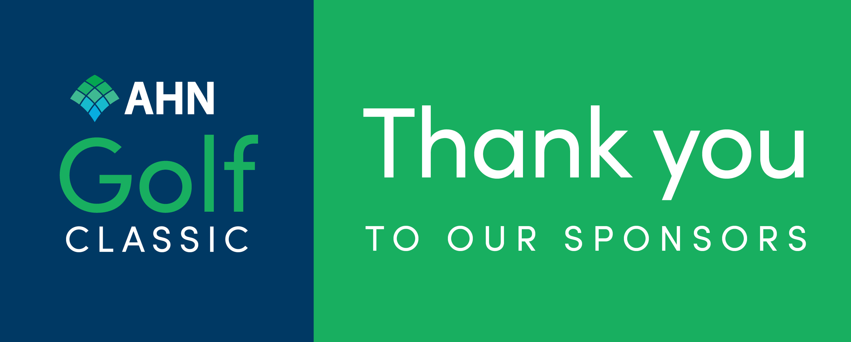 2026 AHN Golf Classic sponsors