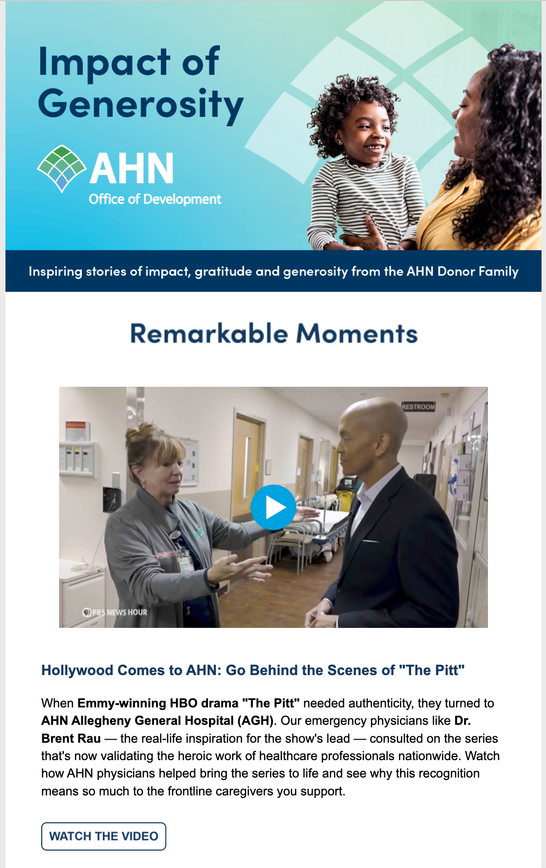 Impact of Generosity E-Newsletter Thumbnail