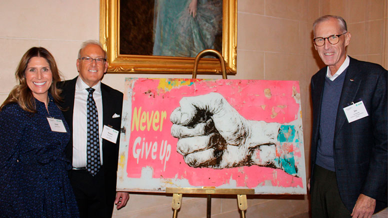 Event Co-Hosts Heidi Wineman, Bob Granata, and Jim Fitterlin