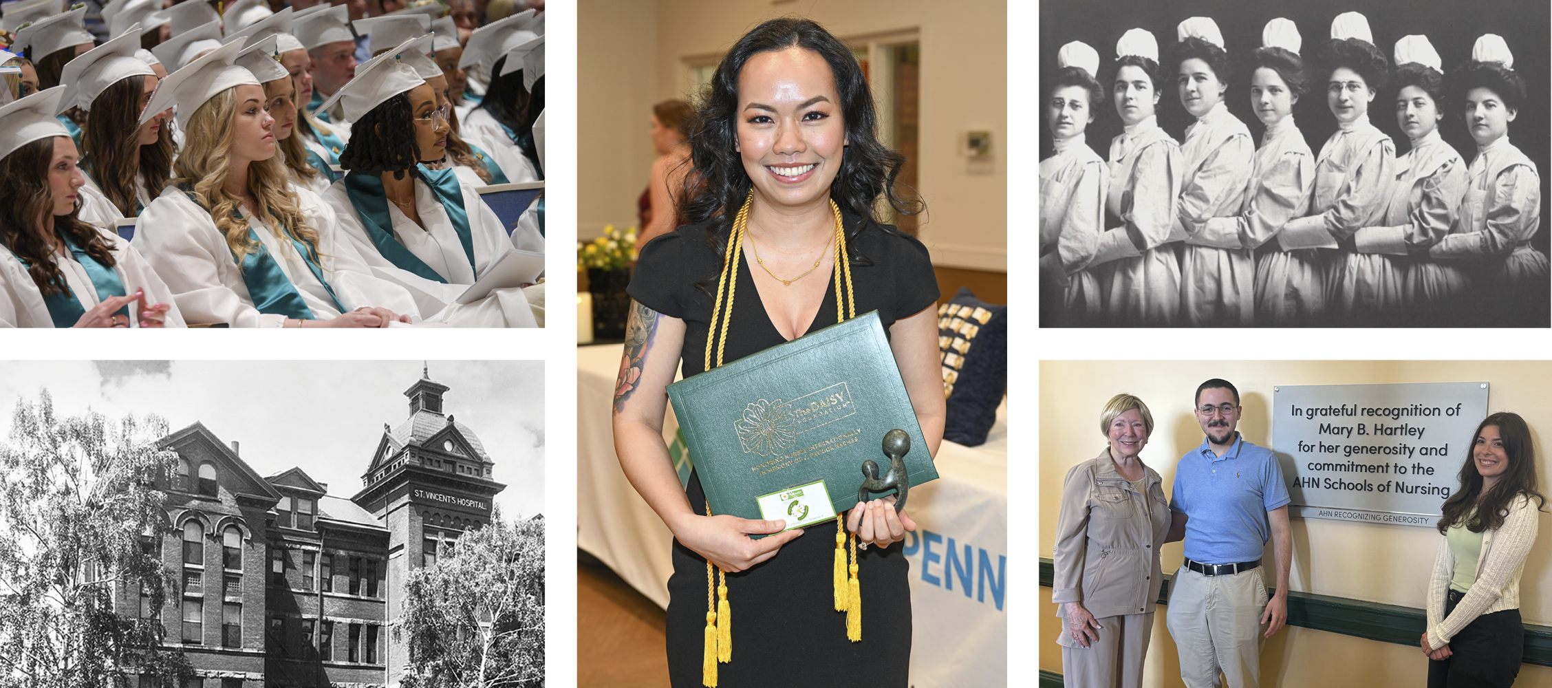 AHN nursing photo collage